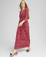 Knit Pleated Maxi Dress