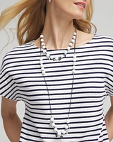 Convertible White Stone Necklace