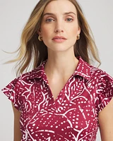 Zenergy® UPF Printed Polo Top