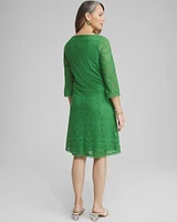 Lace Fit & Flare Dress