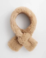 Faux Fur Pull-through Scarf