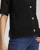 Short Button-down Cardigan
