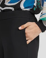Pull-on Wide Leg Pants
