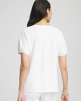 Artisinal Embroidered Short Sleeve Tee