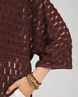 Short Woven Kimono