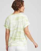 Zenergy® Stripe Tie Dye Tee