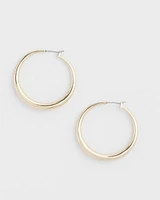 Cassie Gold-Tone Hoop Earrings