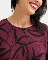 Zenergy® Ribbon Print Sweatshirt