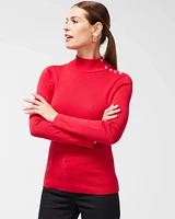 ECOVERO Mock Neck Sweater