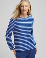 Zenergy® Scuba Striped Top