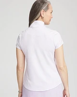 Zenergy® Striped UPF Short-Sleeve Top