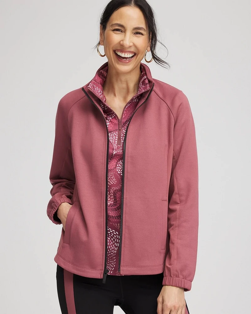 Zenergy® Double-Knit Hooded Jacket
