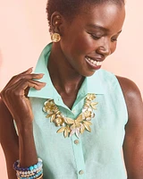 Butterfly Statement Bib Necklace