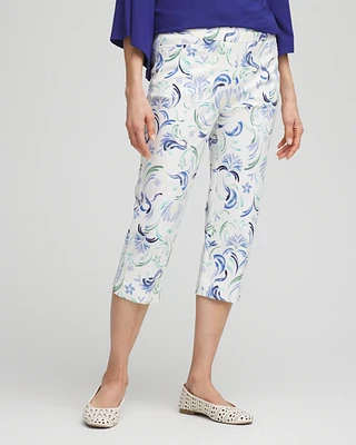 Brigitte™ Slub Capri Pants