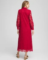 Lace Shirt Dress
