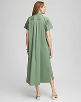 Popover Hi-low Midi Shirtdress