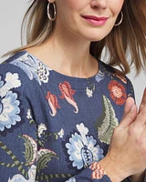 Zenergy® Floral Pullover