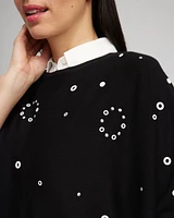 Embellished Poncho