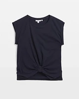 Knot Front Tee