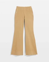 Pull-On Flare Trouser Jeans