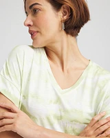 Zenergy® Stripe Tie Dye Tee