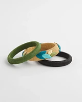Raffia Bracelet Set