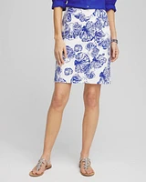 Brigitte™ Seashell Motif Pull-On Skort