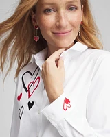 No Iron™ Valentine's Day Embroidered Tunic