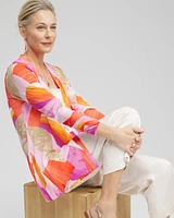 Summer Romance Abstract Cardigan
