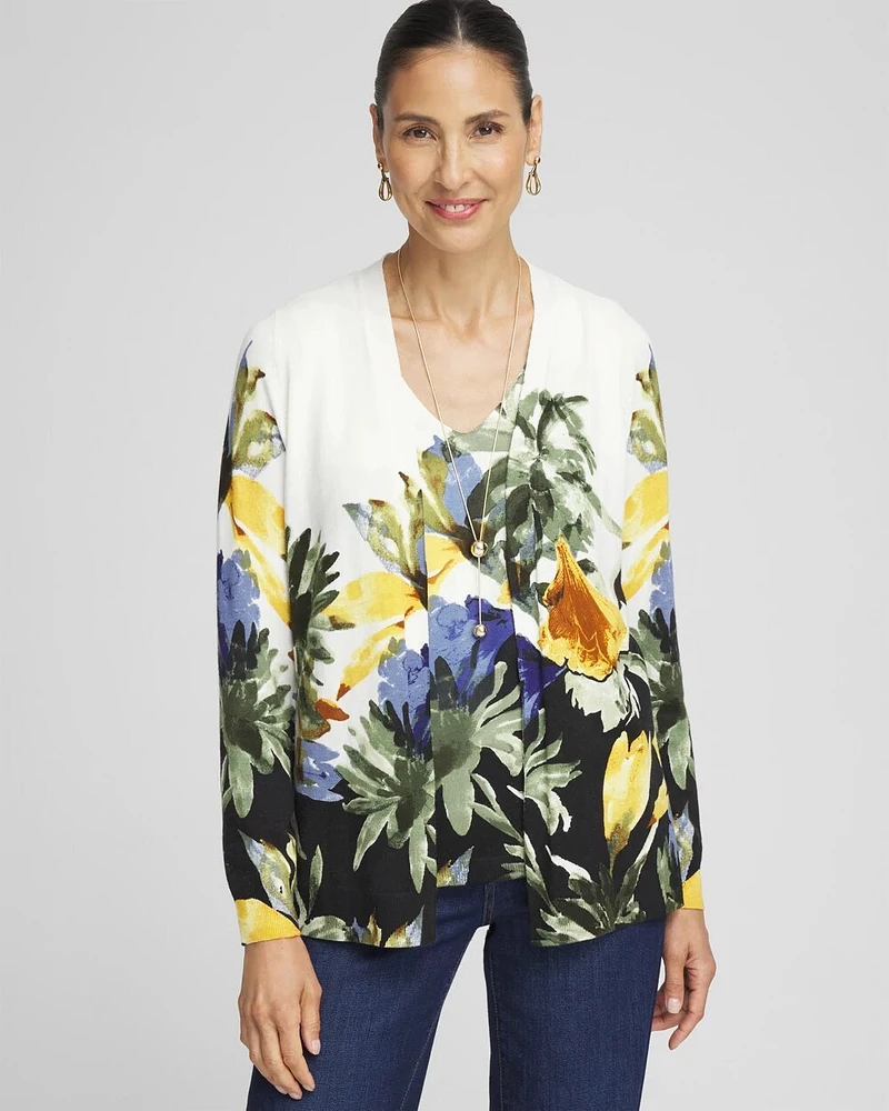Long Sleeve Garden Cardigan