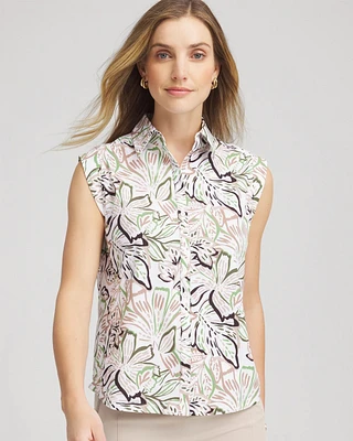 Zenergy® UPF Quick-Dry Floral Shirt