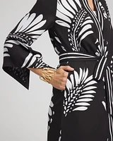 Tie-Front Long Kimono
