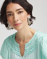 Butterfly Drop Earrings