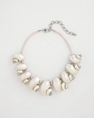 Genuine Seashell Collar Necklace