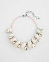 Genuine Seashell Collar Necklace