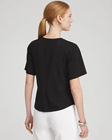 Modern Fit & Flare Tee