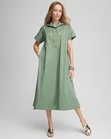 Popover Hi-low Midi Shirtdress