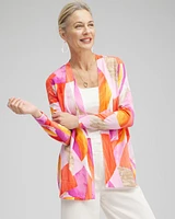 Summer Romance Abstract Cardigan