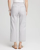 Poplin Cropped Pants