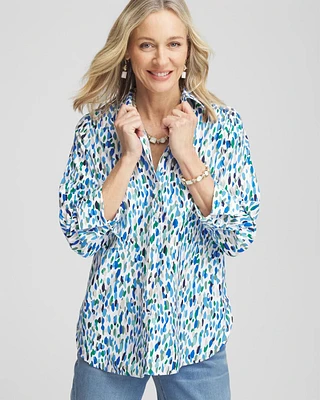 No Iron™ Multi Spot Shirt