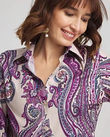No Iron™ Paisley Shirt