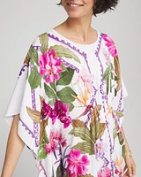 Island Cinch-Waist Kaftan Dress