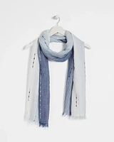 Slub Ombre Oblong Scarf