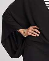 Surplice Sweater Poncho