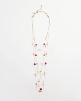 Natural Stone Convertible Necklace