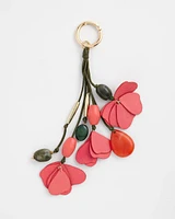 Pink Petals Bag Charm