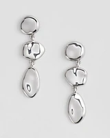 No Droop® Pebble Links Earrings