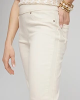 19" Pull-on Capri Jeans