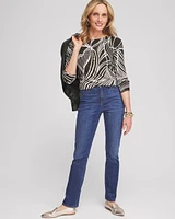 Leaf Long Sleeve Pullover Sweater