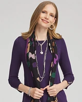 Peacock Pearl Collar Necklace